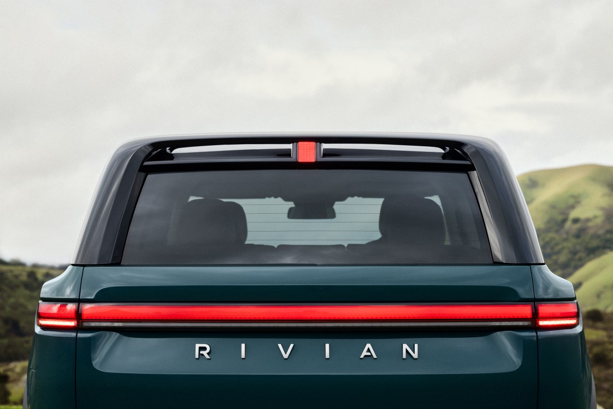 Rivian vehicle image from TechCrunch