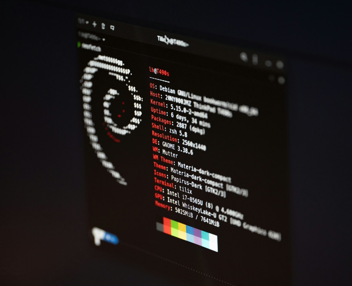 Linux security warning
