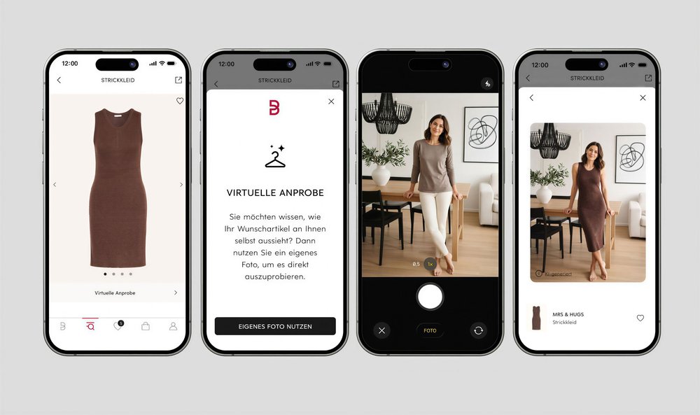 Breuninger virtual try-on experience