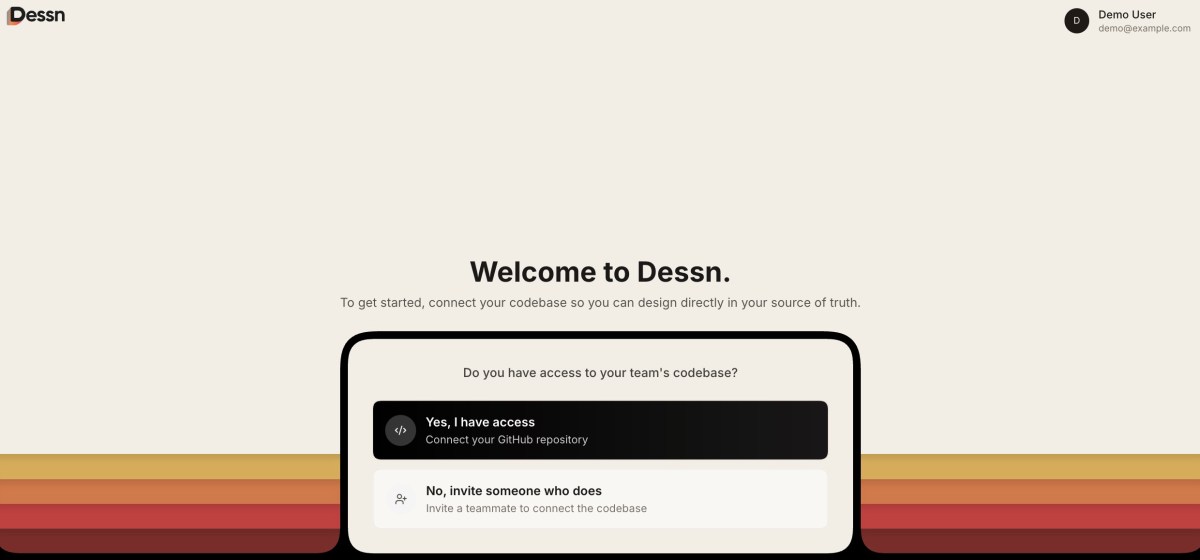 Dessn product screenshot