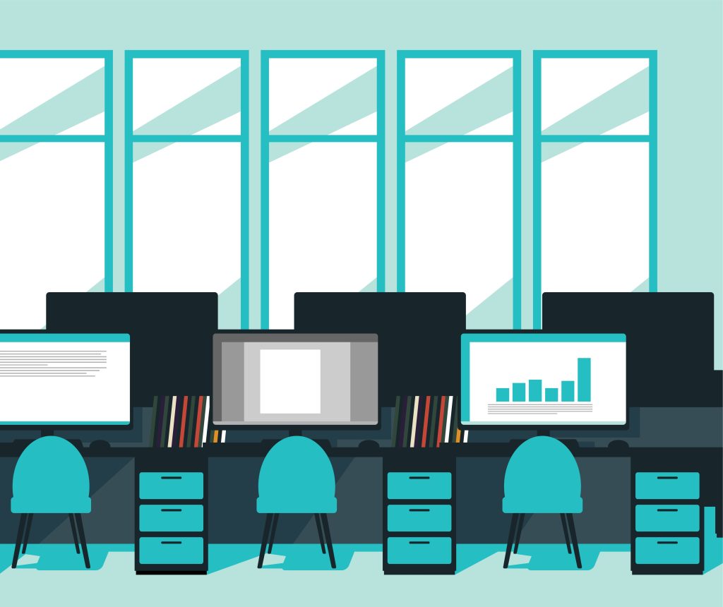Microsoft 365 productivity apps illustration
