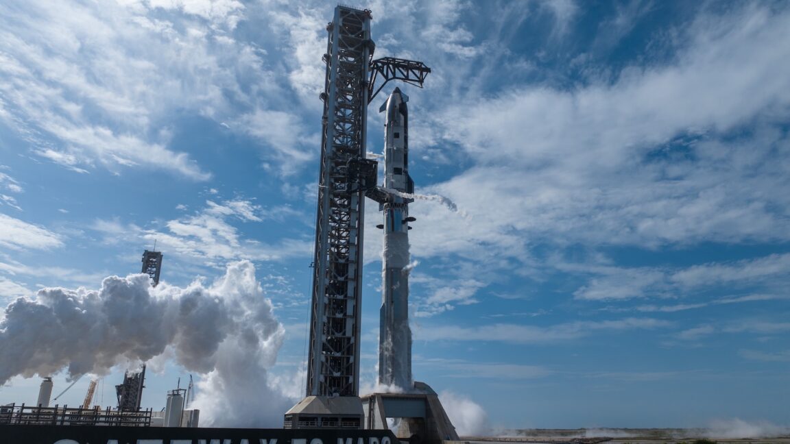 SpaceX Starship test image
